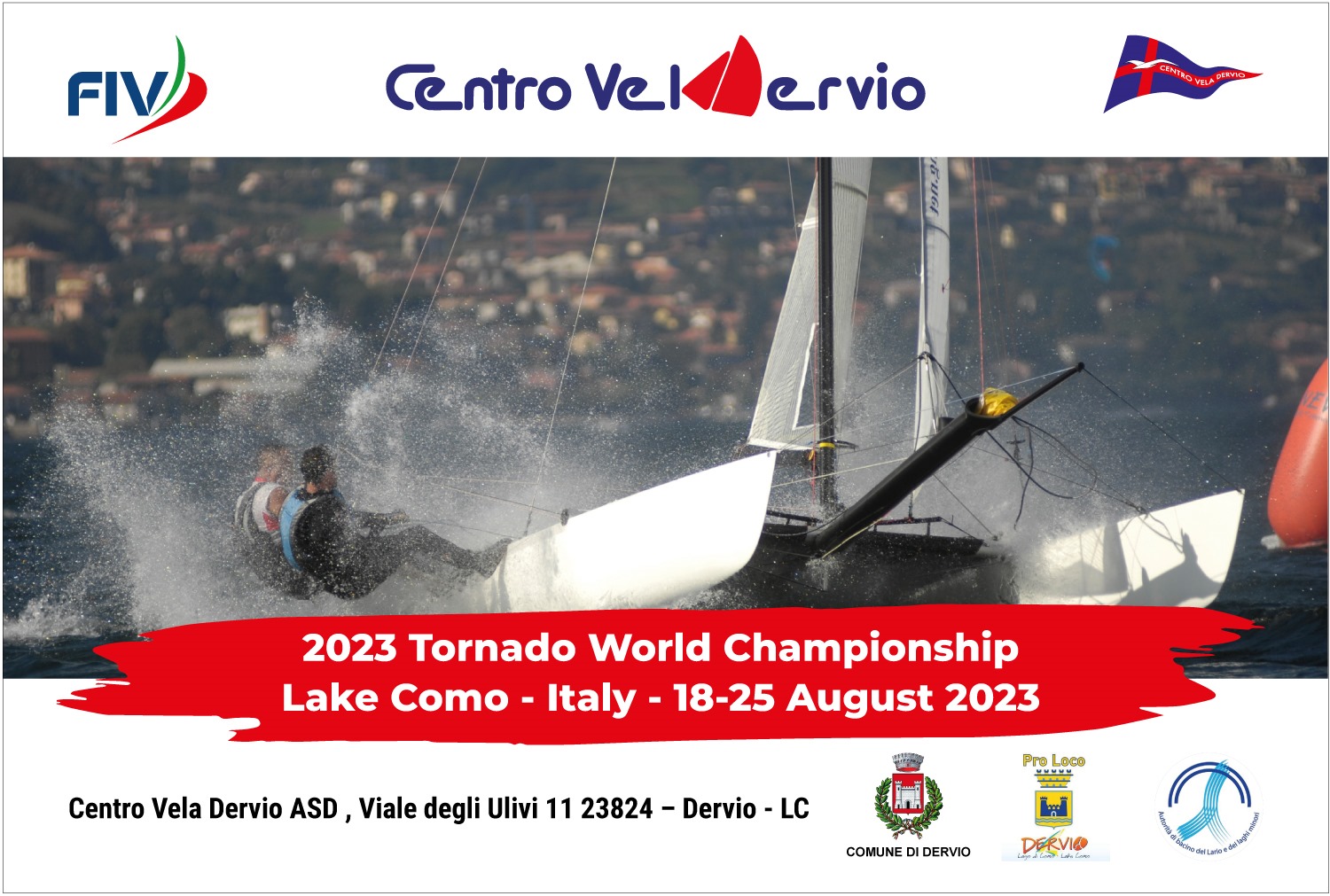 Locandina Campionato Mondiale Tornado 2023