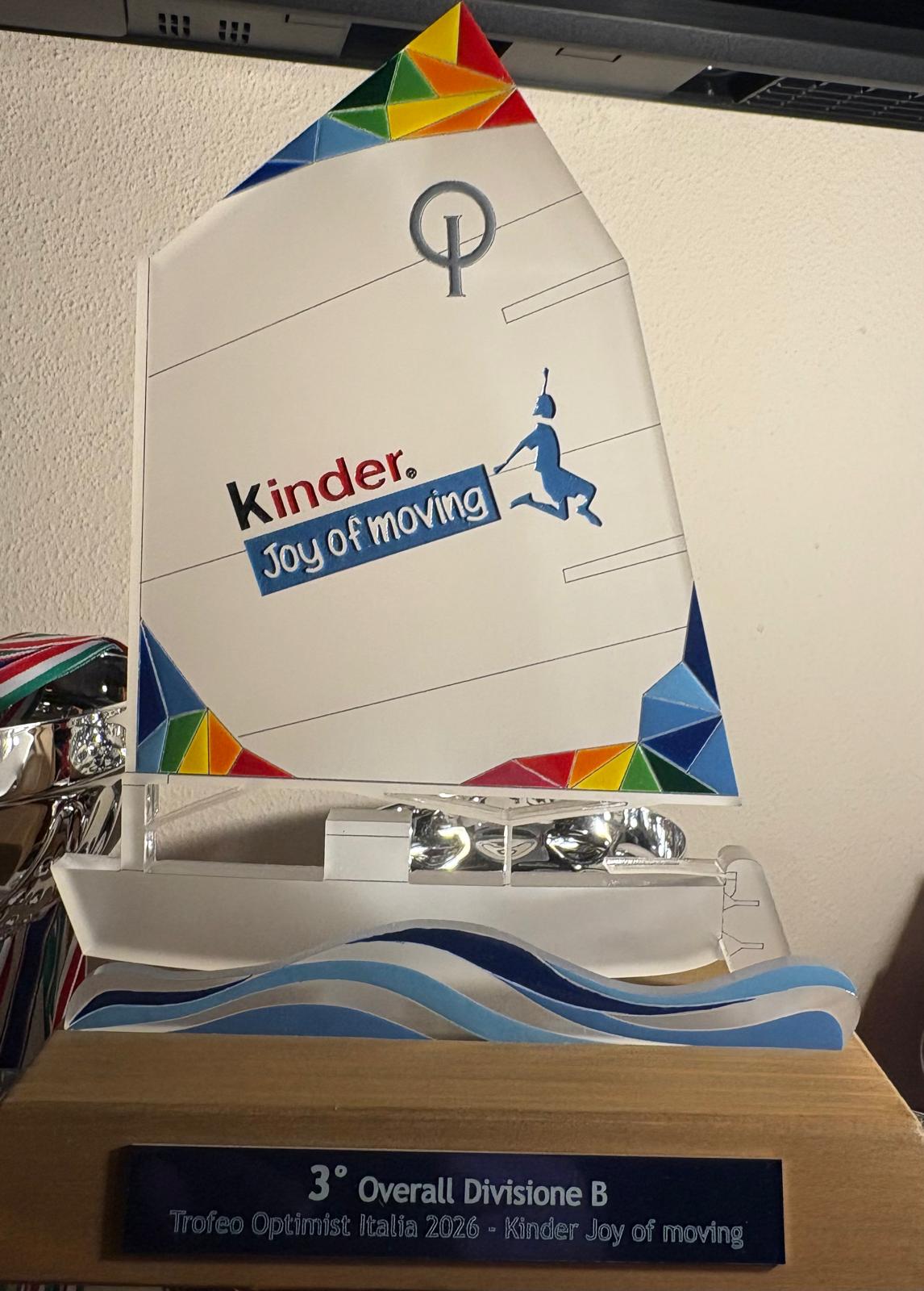 Trofeo 3° posto circuito Kinder 2026